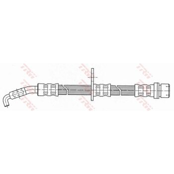 TRW Bremsschlauch PHD411 für 90947-02781