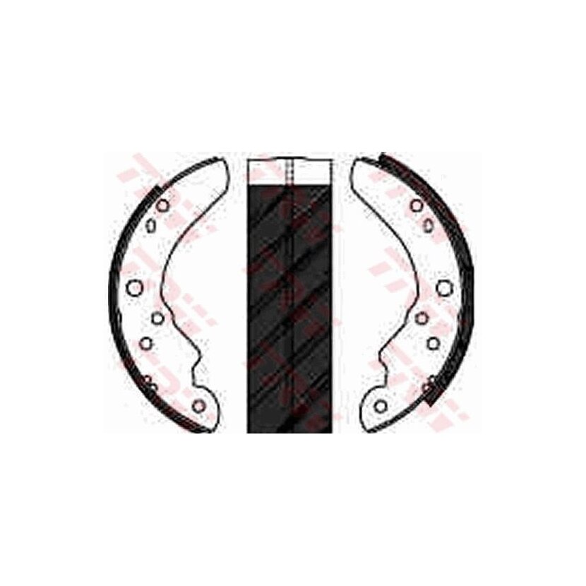 TRW Bremsbackensatz GS6142 für 1571576