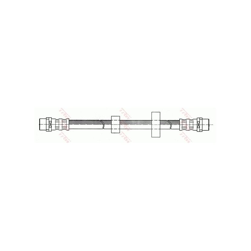 TRW Bremsschlauch PHA314 für 701 611 701