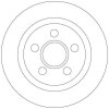 TRW Bremsscheibe DF4407 für 4475316