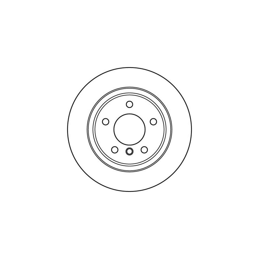 TRW Bremsscheibe DF6033 für 34 21 6 794 303