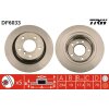 TRW Bremsscheibe DF6033 für 34 21 6 794 303