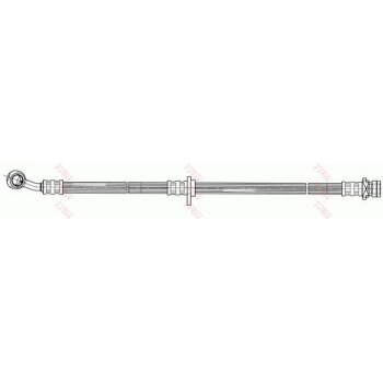 TRW Bremsschlauch PHD596 für 01465-SJF-000