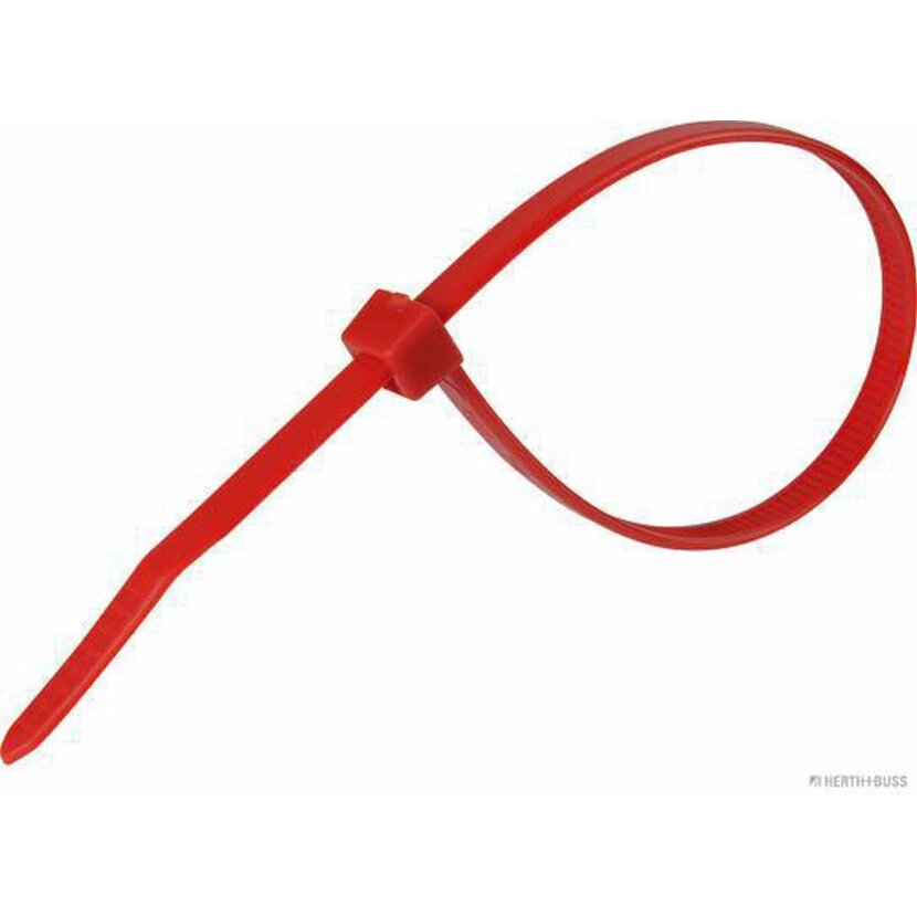 HERTH+BUSS Kabelbinder 4,7 x 390 mm, PA 6.6 rot - 50266008