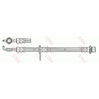 TRW Bremsschlauch PHD925 für 90947-0C247