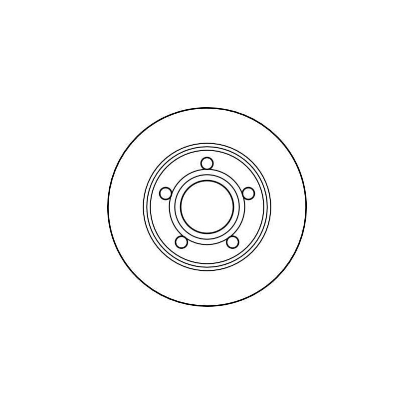 TRW Bremsscheibe DF4039 für 4B0 615 601 B