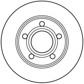 TRW Bremsscheibe DF4039 für 4B0 615 601 B