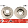 TRW Bremsscheibe DF4039 für 4B0 615 601 B