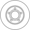 TRW Bremsscheibe DF4039 für 4B0 615 601 B