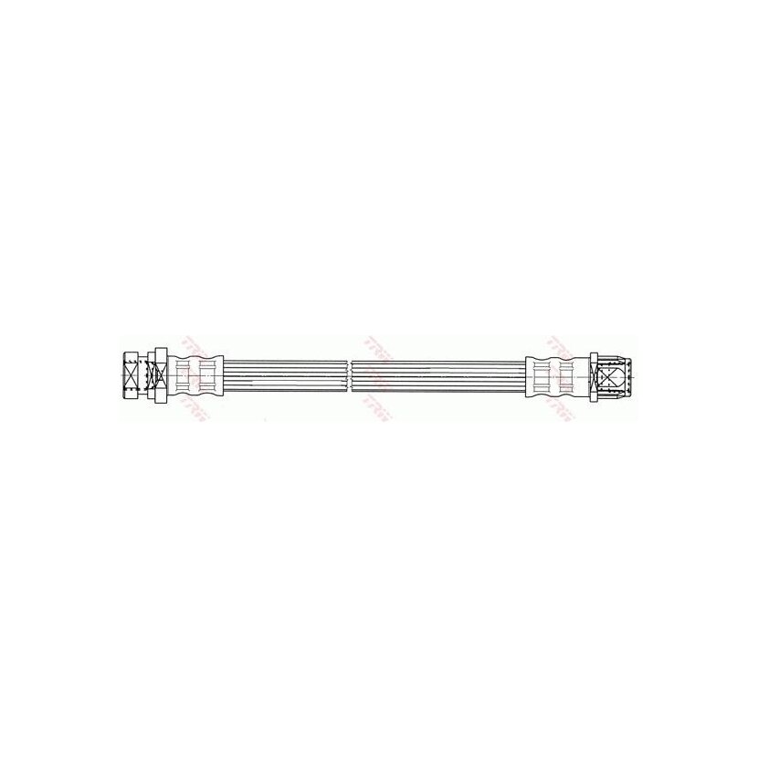 TRW Bremsschlauch PHA538 für 93183554