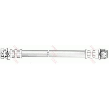 TRW Bremsschlauch PHA538 für 93183554