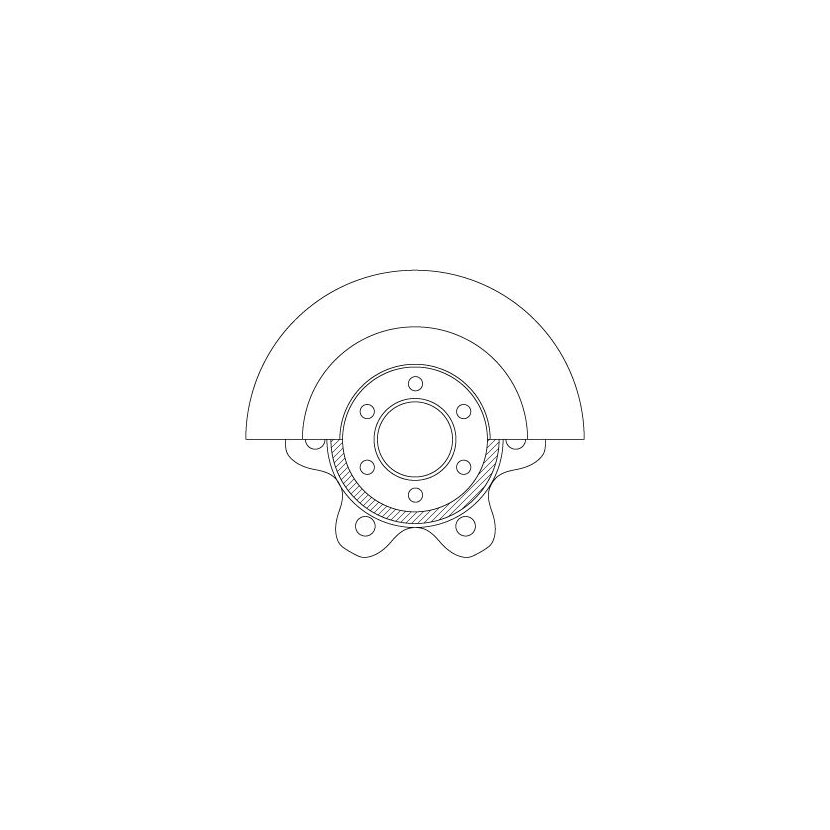 TRW Bremsscheibe DF6532S für 42546401