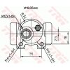 TRW Radbremszylinder BWD124 für 95608854