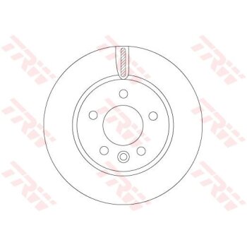 TRW Bremsscheibe DF6589S für 2N0 615 301 A