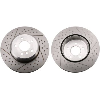 TRW Bremsscheibe DF6601S für 34 20 6 797 600