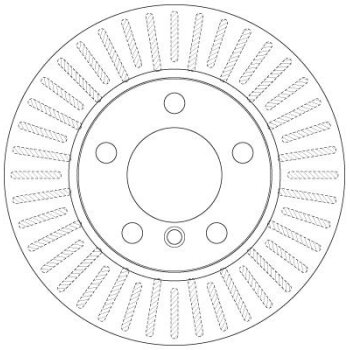 TRW Bremsscheibe DF6255 für 6 792 215
