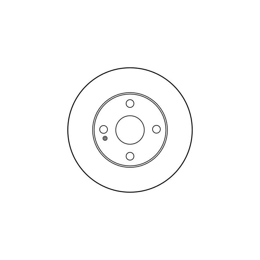 TRW Bremsscheibe DF3089 für F1CZ1125A