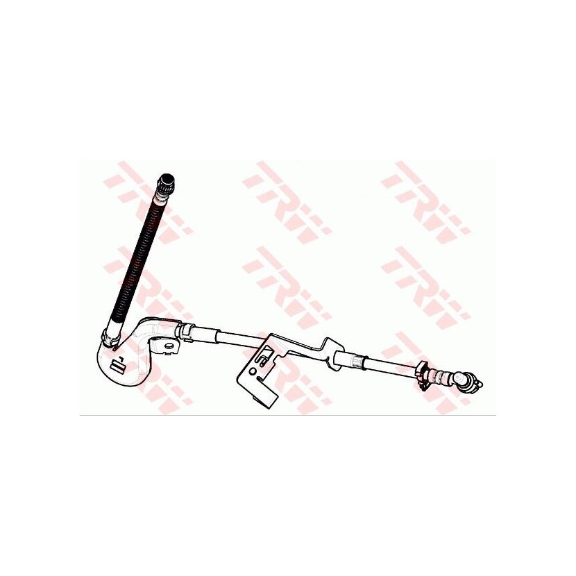 TRW Bremsschlauch PHD1133 für 4806 J3