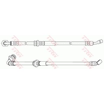 TRW Bremsschlauch PHD431 für 51550-81A00