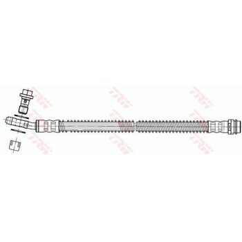TRW Bremsschlauch PHD559 für 7L6 611 776 A