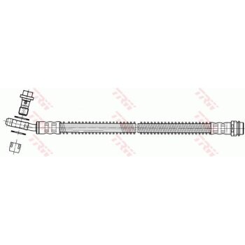 TRW Bremsschlauch PHD559 für 7L6 611 776 A