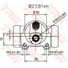 TRW Radbremszylinder BWK119 für 44 02 961