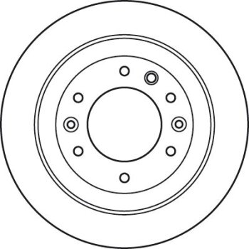 TRW Bremsscheibe DF4925 für 58411-4D000