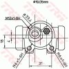 TRW Radbremszylinder BWD115 für 4402 66