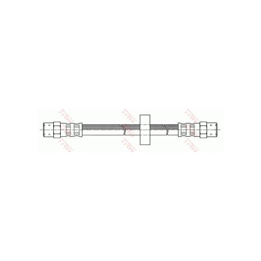 TRW Bremsschlauch PHA238 für 443 611 775