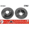 TRW Bremsscheibe DF2591 für 402067100000