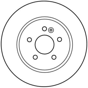 TRW Bremsscheibe DF4150 für A 163 421 04 12
