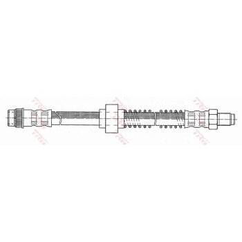 TRW Bremsschlauch PHB400 für 46201-00Q0E