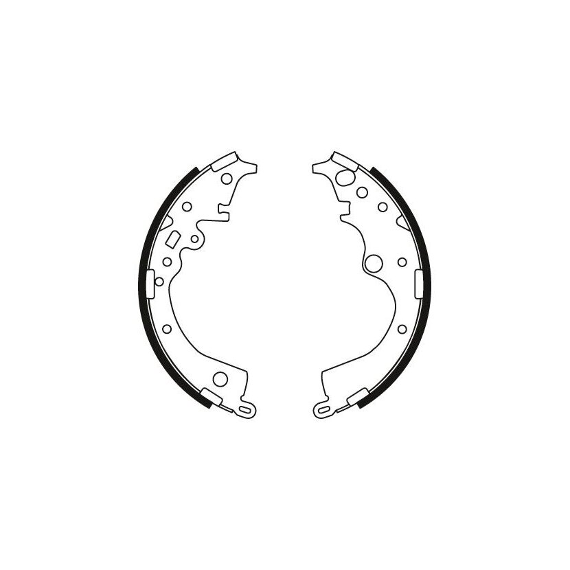 TRW Bremsbackensatz GS8770 für 04495-26240