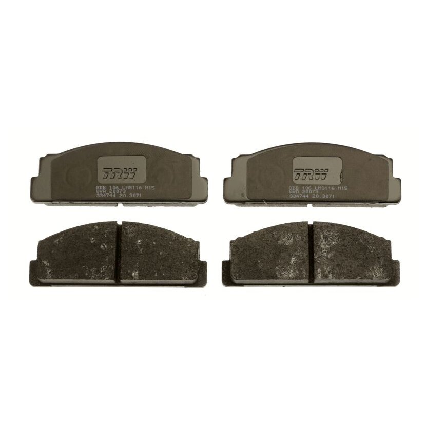 TRW Bremsbelagsatz, Scheibenbremse GDB106 für 790605