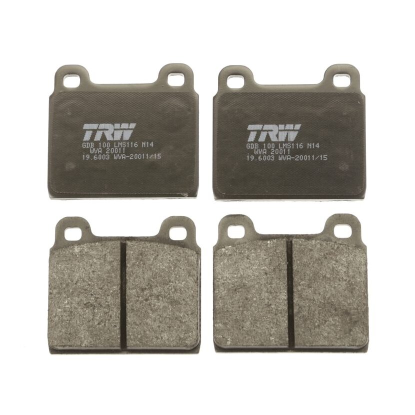 TRW Bremsbelagsatz, Scheibenbremse GDB100 für 10541260031030