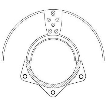 TRW Bremsscheibe DF6333S für A 668 423 00 12