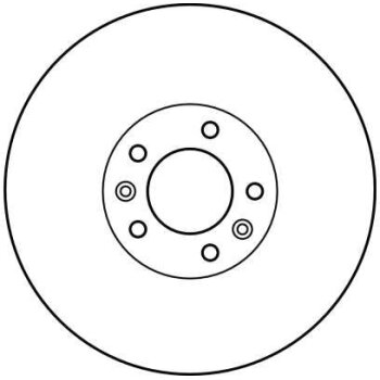 TRW Bremsscheibe DF4237S für 4246 V5
