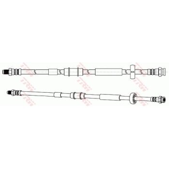 TRW Bremsschlauch PHB574 für 51767150