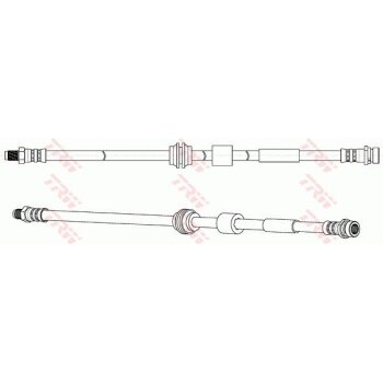 TRW Bremsschlauch PHB695 für 1501839