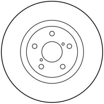 TRW Bremsscheibe DF1437 für 26310AA151