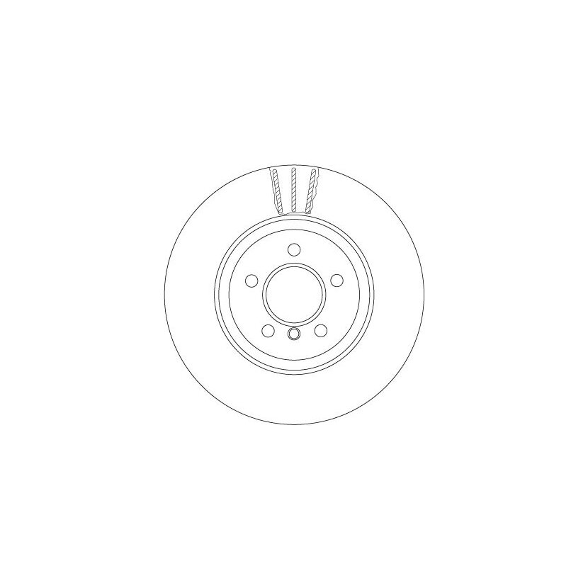 TRW Bremsscheibe DF6607S für 34 20 6 797 607