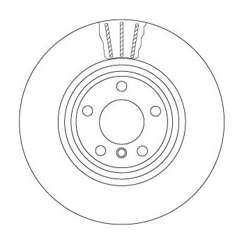 TRW Bremsscheibe DF6602S für 6 797 605