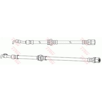 TRW Bremsschlauch PHD948 für 96404803