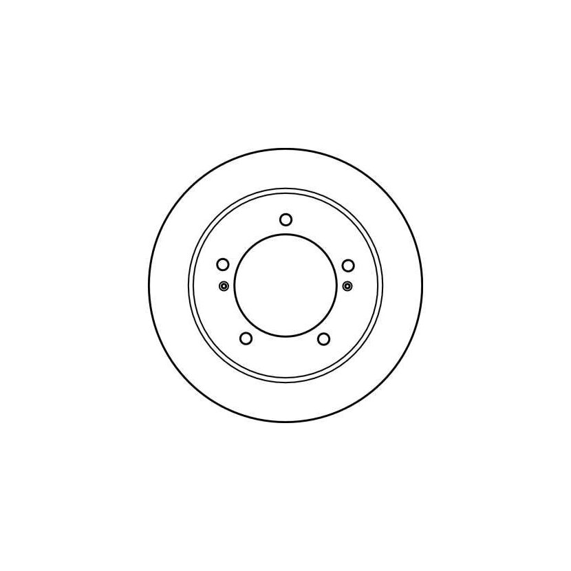 TRW Bremsscheibe DF2588 für 55211-60A00-000