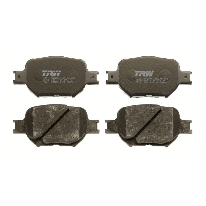 TRW Bremsbelagsatz, Scheibenbremse GDB3316 für 04465-2B040