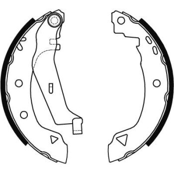 TRW Bremsbackensatz GS8538 für 60750207