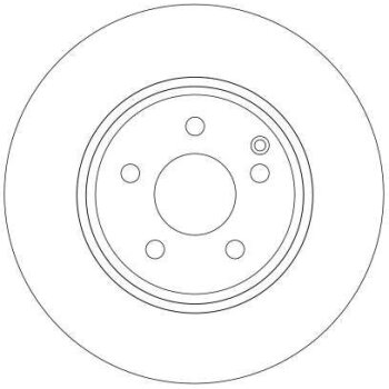 TRW Bremsscheibe DF4264 für 211421091264
