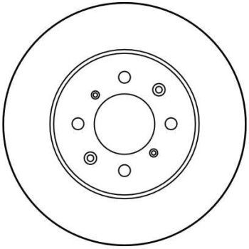 TRW Bremsscheibe DF3021 für 45251-SZY-000
