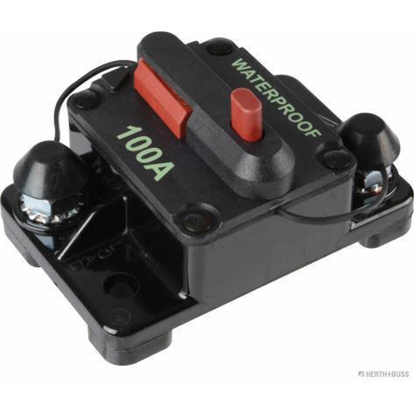 HERTH+BUSS Sicherungsautomat Anschluss oben, 42 V, 100 A - 50295739