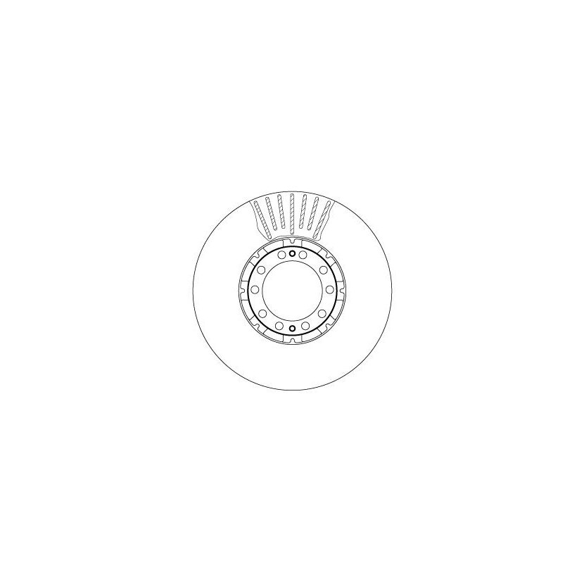 TRW Bremsscheibe DF5029S für 50 10 216 437